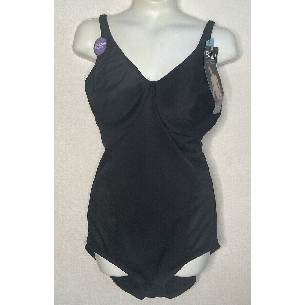 NWT Bali Shaper Adjustable Straps Built-in Minimizer Underwire‎ Bra Women 36C